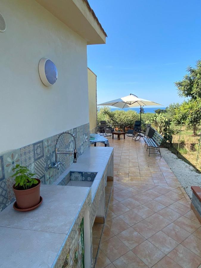 Villa L'Orizzonte Di Calabianca Castellammare del Golfo Exterior foto